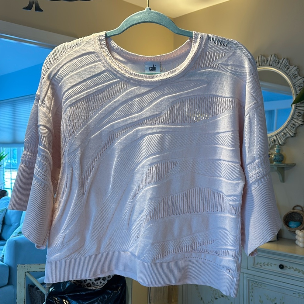 Cabi textured sweater